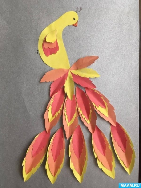 Жар птица поделка
