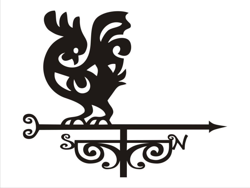 Флюгер петушок