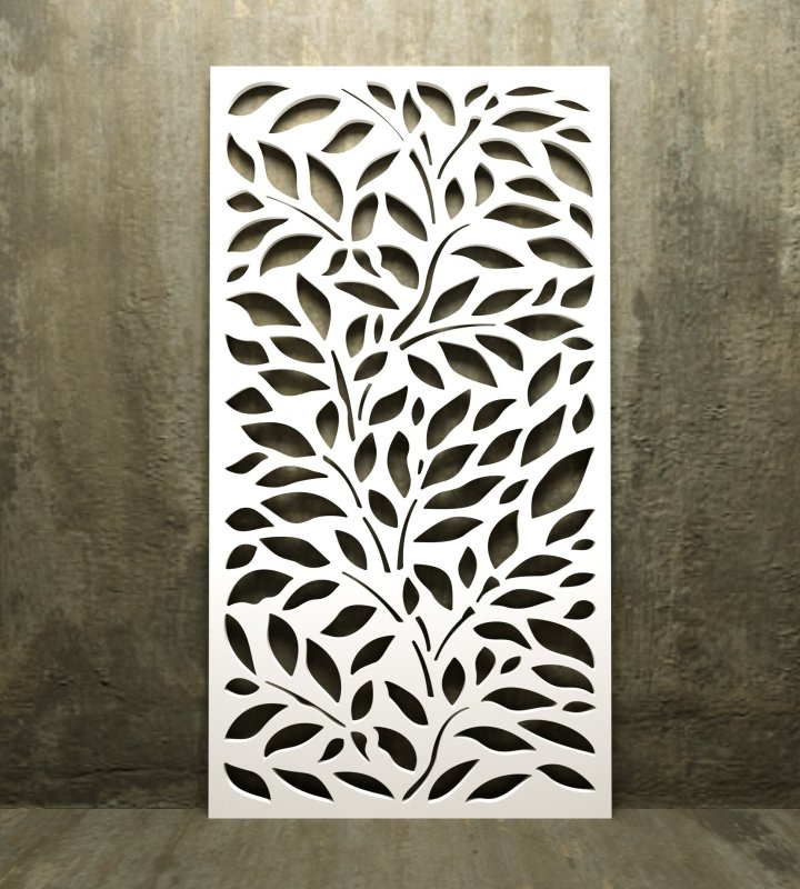 Резная 3d панель Bereza