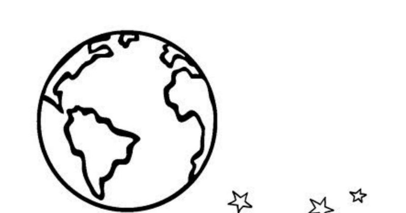 Трафарет земли