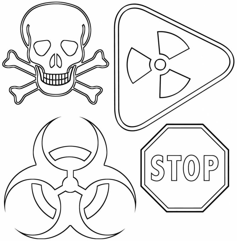 Наклейки для мальчиков черно белые