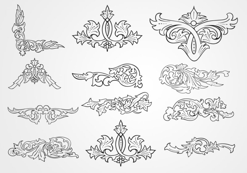 Древнерусские узоры и орнаменты