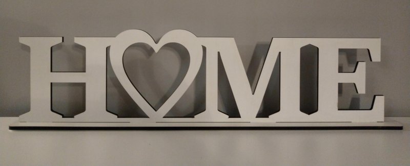 Объемные буквы Home