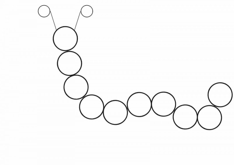 Бусы для раскрашивания детям