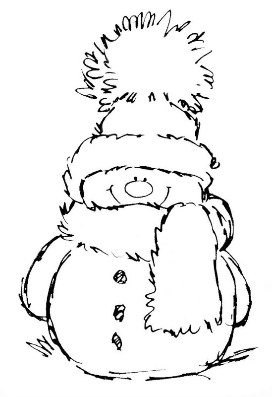 Новогодние рисунки для срисовки