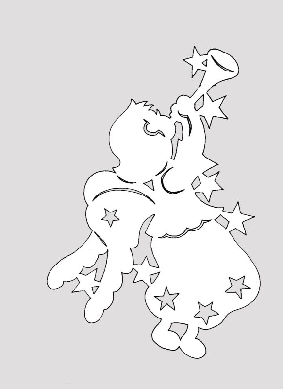 Трафарет "окна"