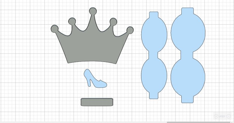 Бант трафарет