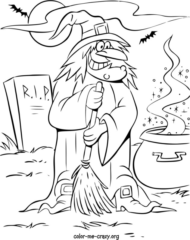 Кикимора рисунок карандашом