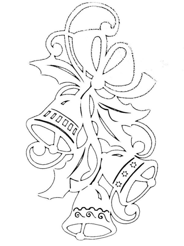 Трафарет "новогодний"