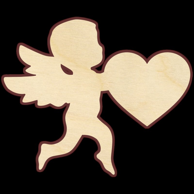 Ангелочки из фанеры