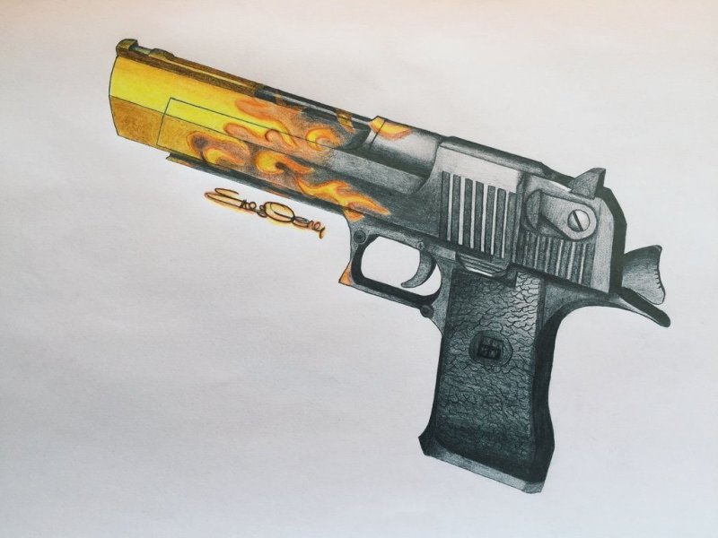 Пистолет дигл из стандофф 2