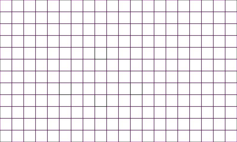Лист а4 в клетку 1см на 1см