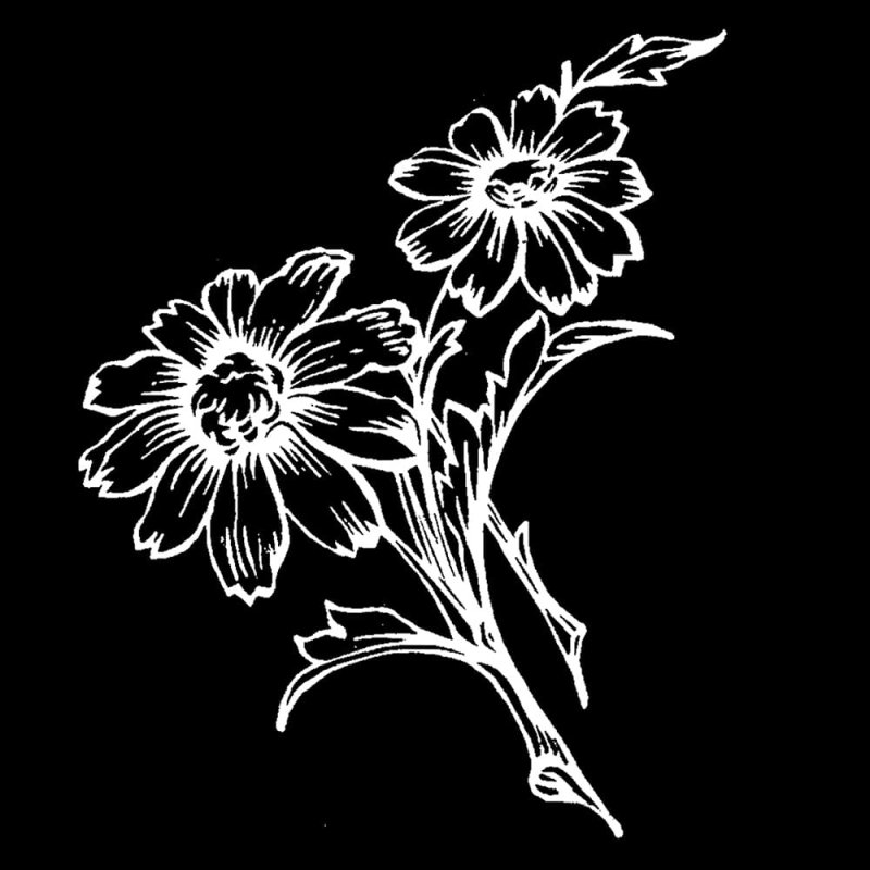 Цветы для гравировки