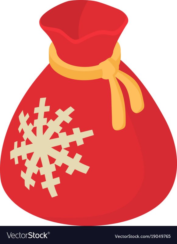 Мешок с подарками силуэт