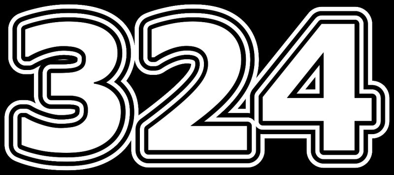 Красивая цифра 24