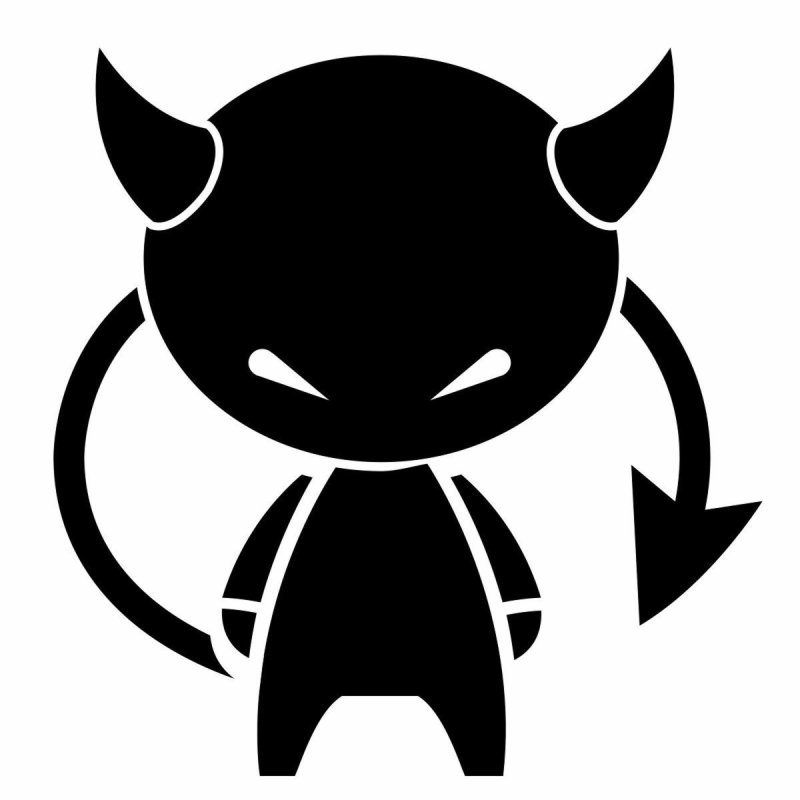 Значок дьявола