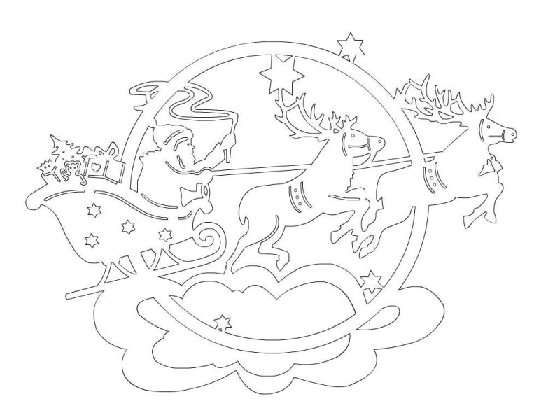 Z трафарет для вырезания