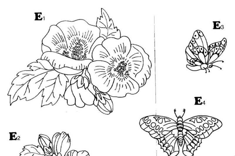 Трафареты для росписи по стеклу акриловыми красками