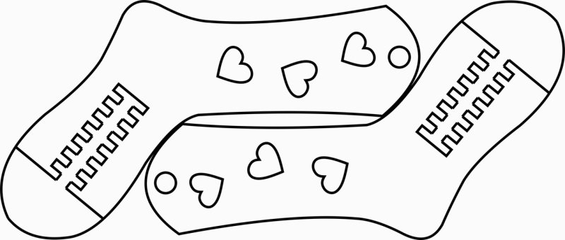 Блокатор для носков лекало