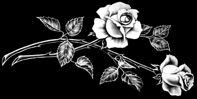 Цветы для гравировки