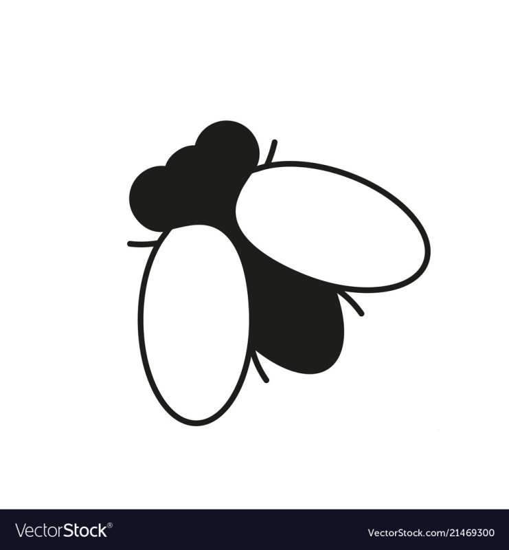 Муха значок