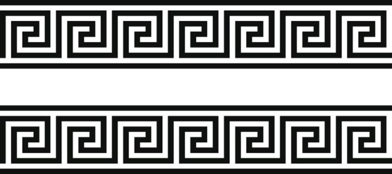 Греческий орнамент Меандр