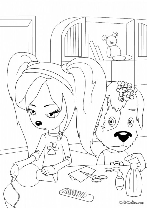 Раскраска "Барбоскины "