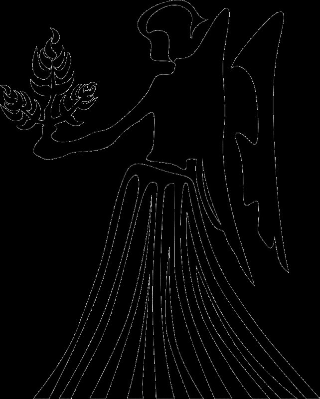 Знак зодиака Дева рисунок