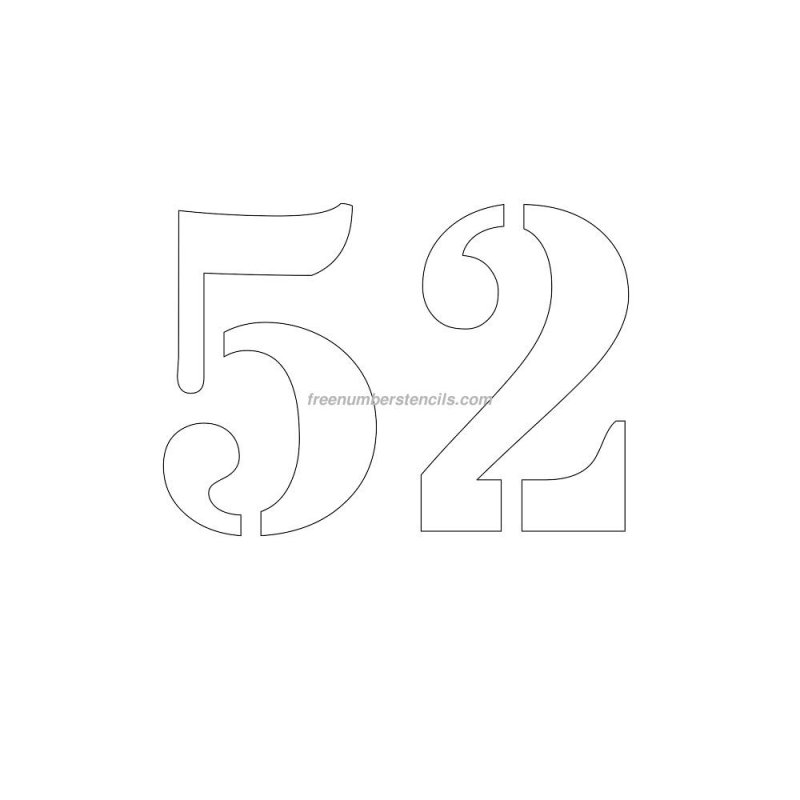 Трафарет 25 лет