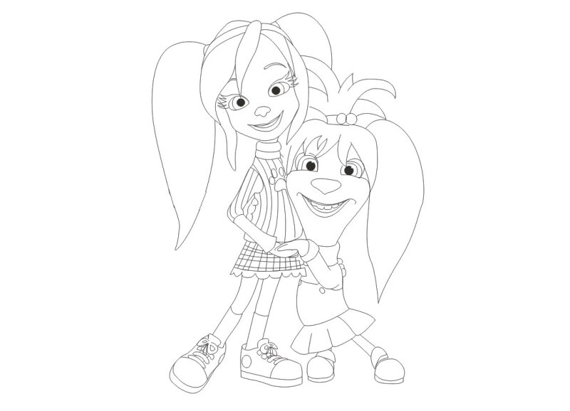 Раскраска "Барбоскины "