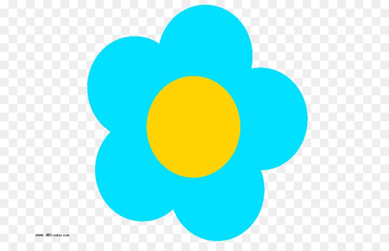 Цветочки цветные