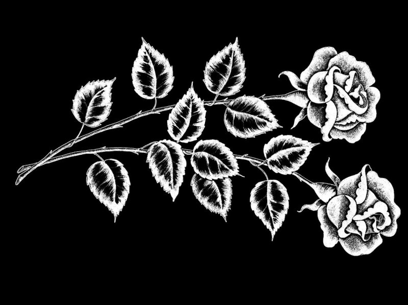 Цветы на памятнике гравировка