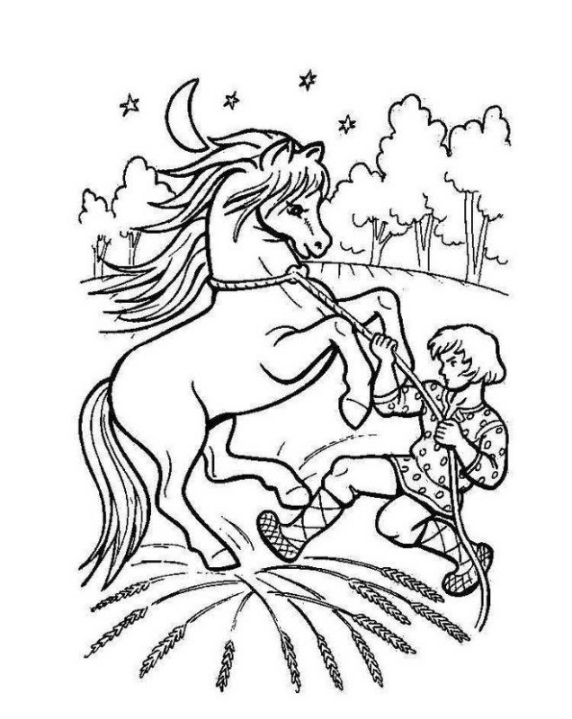 Сказка Сивка-бурка