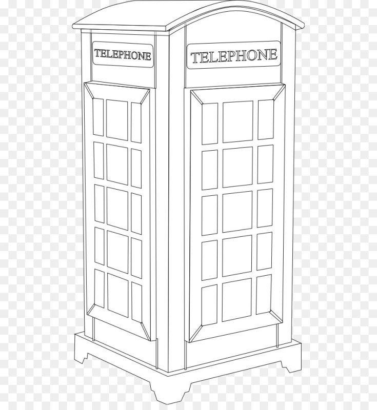 Телефонная будка Лондон рисунок карандашом