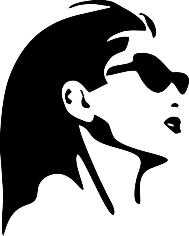 Трафаретные рисунки