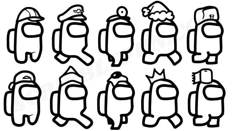 Стикеры раскраски для детей