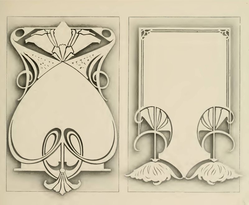 Рамки Модерн ар нуво деко