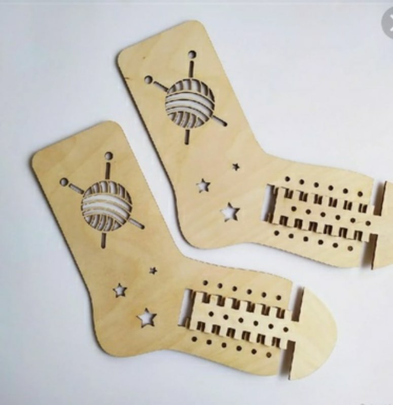 Шаблон носков