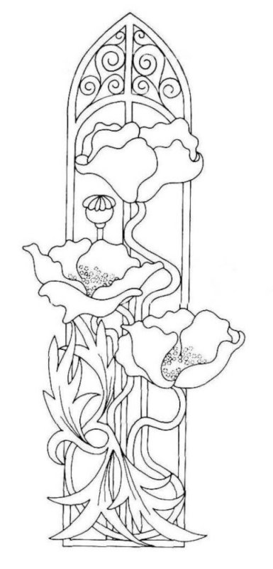 Узоры для витража