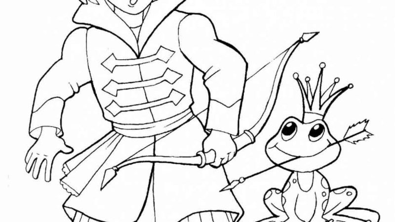 Рисунок на тему Царевна лягушка