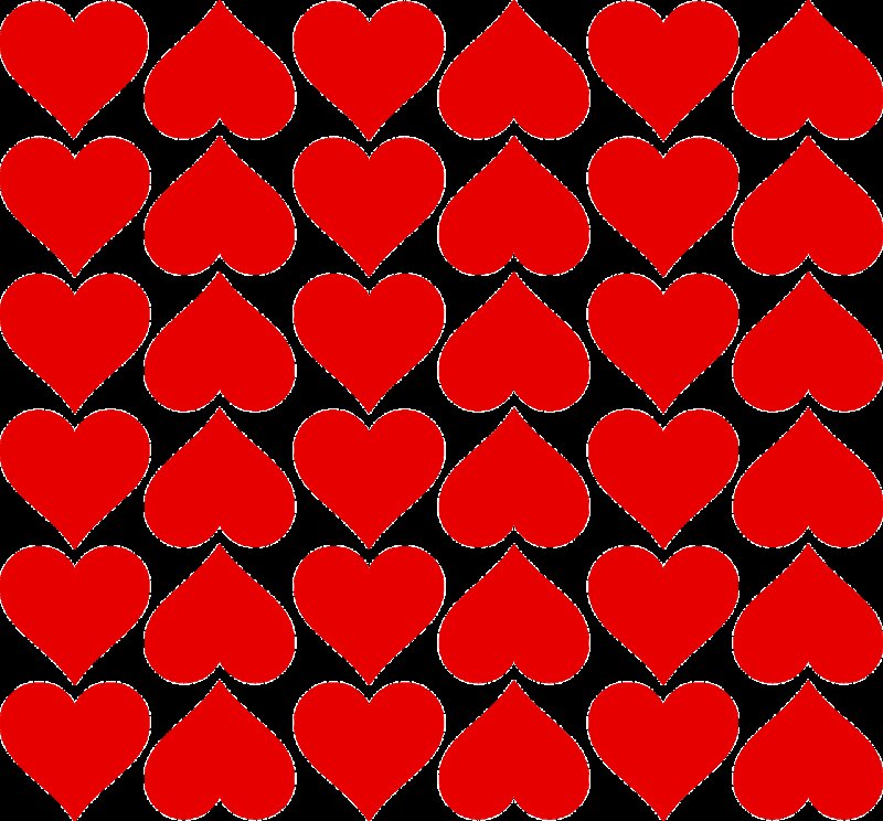 Маленькие сердечки