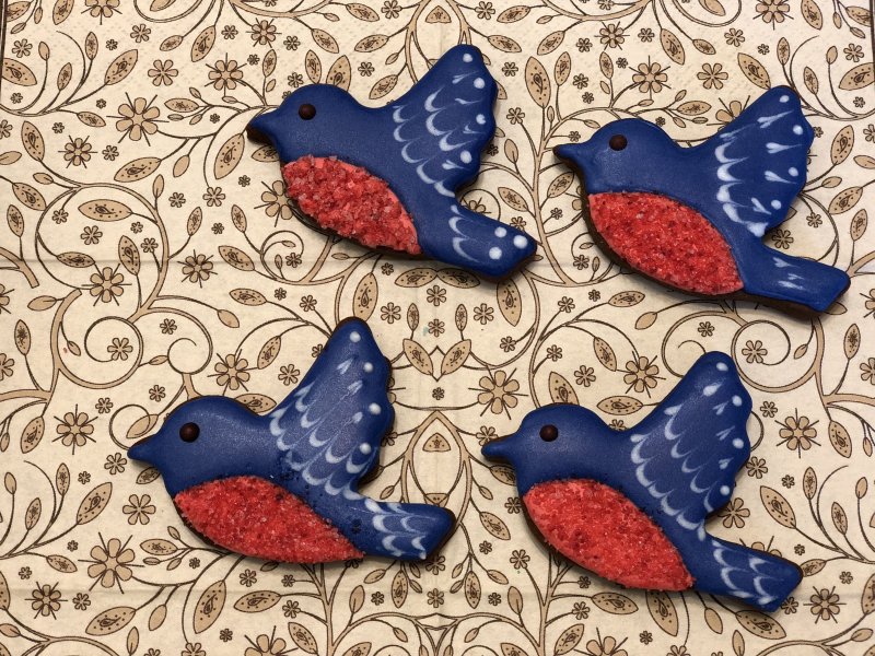 Пряник Снегирь