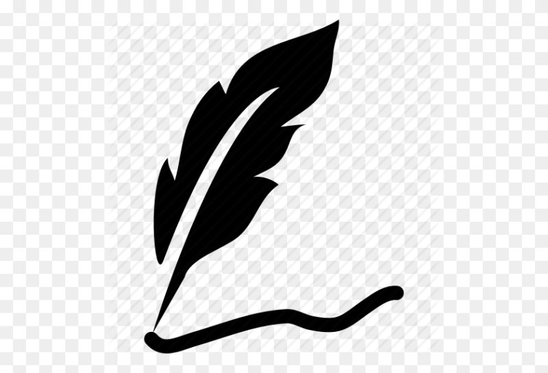 Письменное перо вектор