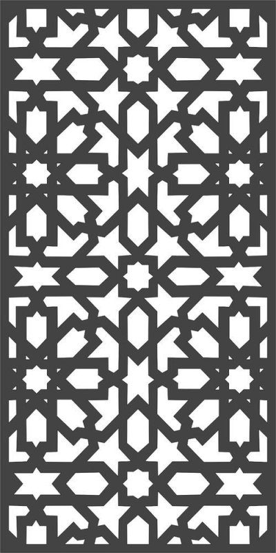 Восточный геометрический орнамент