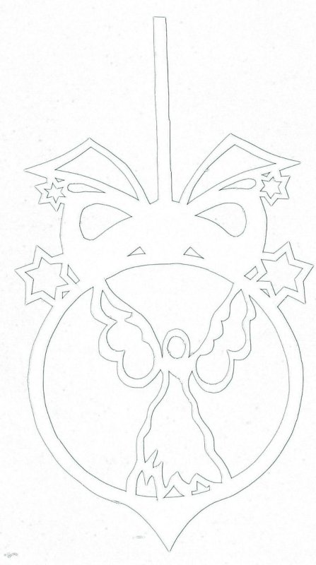 Украшения на окна из бумаги