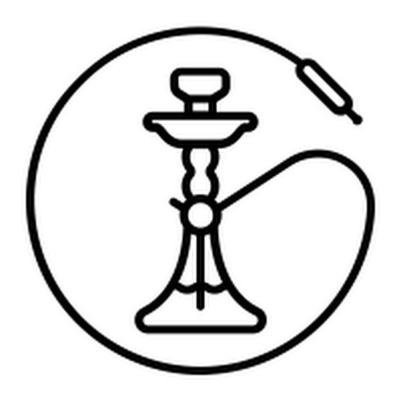 Кальян трафарет