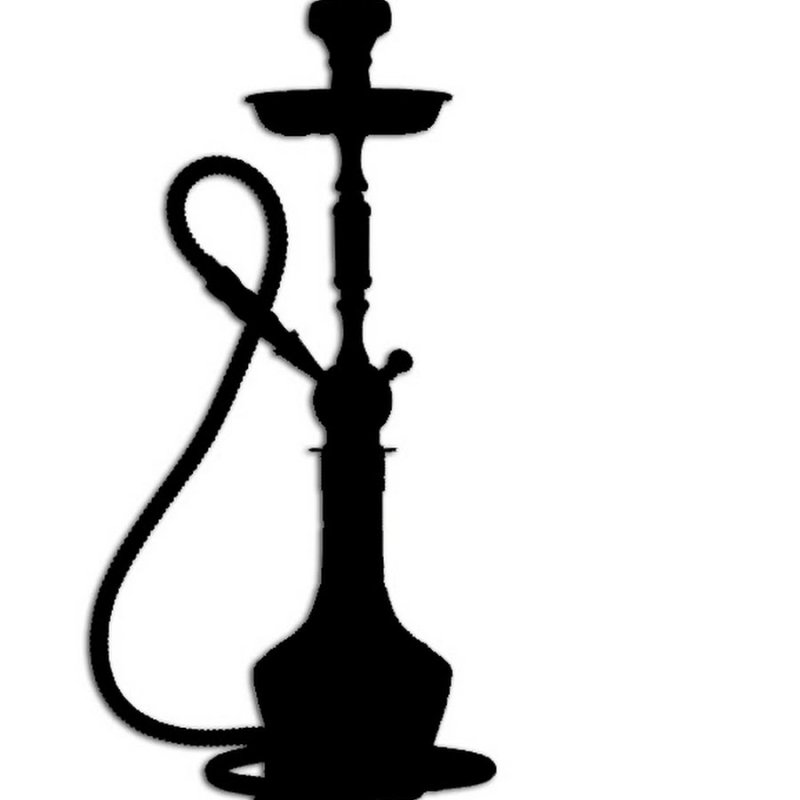 Кальян трафарет