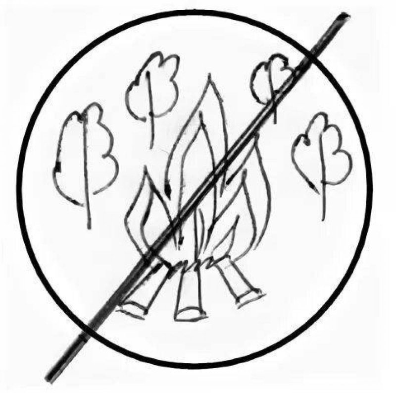 Природоохранные знаки для детей раскраски