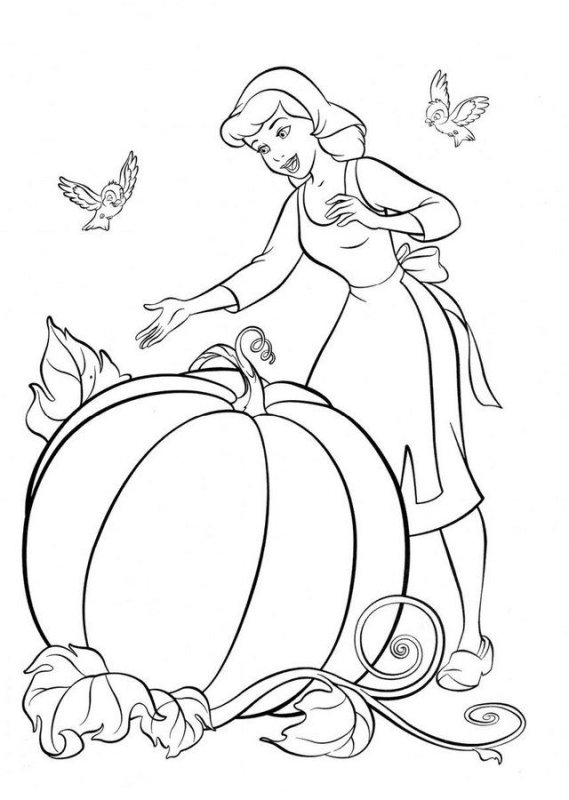 “Золушка” ш.Перро (тыква);