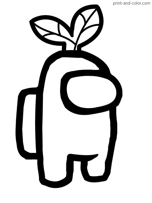 Раскраска амонг АС